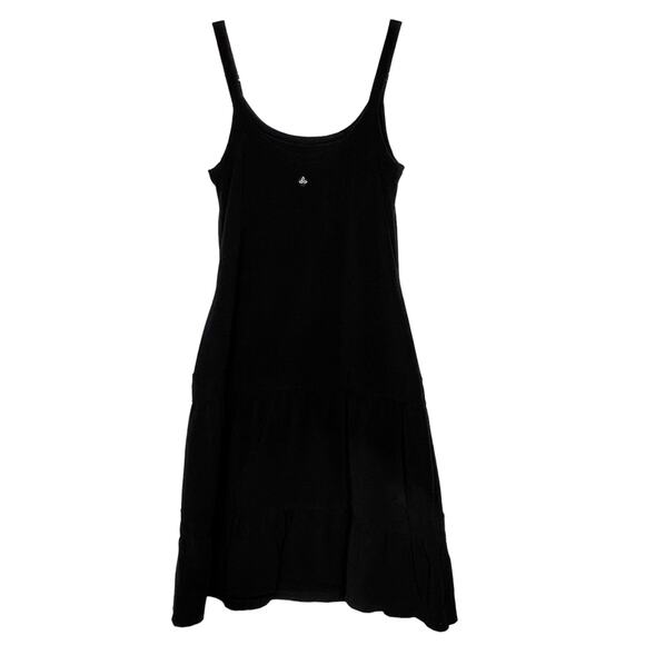PRANA Breathe Knee Length Tank Dress A-Line Pullover Double Scoop Black Size XS - Picture 6 of 12